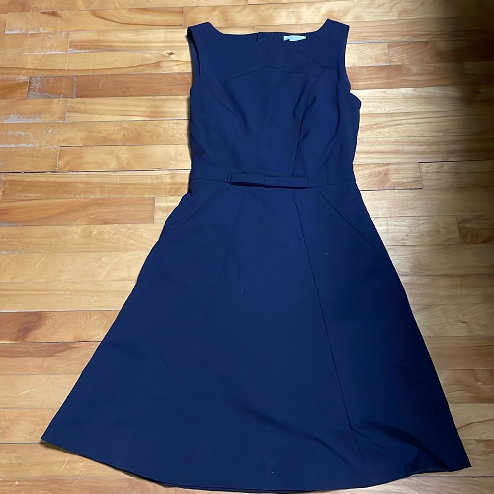 Navy midi dress from H&M size 6